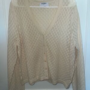Old Navy Women's Beige Cardigan